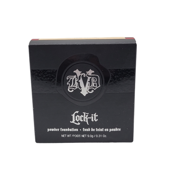 SOLD Kat Von D (KVD Vegan beauty) Lock-It Powder Foundation in Fair 115 - Picture 2 of 5